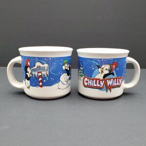 Chilly Willy Mugs Cartoon Penguin Mugs Walter Lantz Kids Penguin Cups